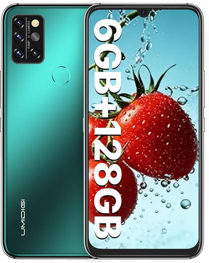 UMIDIGI A9 Pro Unlocked Cell Phone, Helio P60, 6GB+128GB Expandable 256GB, 6.3 Inch FHD Touch Screen, Double-Sided 2.5D Curved Glass, 48MP Quad Camera, 4150mAh, Dual SIM 4G Volte