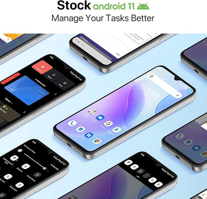 UMIDIGI A11S Unlocked Cell Phone, 6.53" FHD Full View Screen, 5150mAh Battery Android 11 Smartphone with Dual SIM (4G LTE)