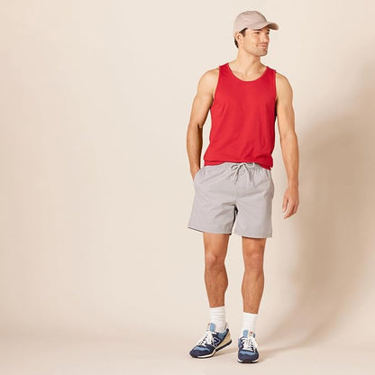 Amazon Essentials Men's Active Quick Dry Tech Stretch Moisture Wicking Lightweight Gym Tank Top