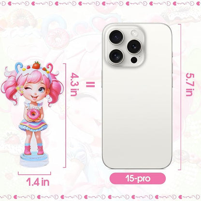 PainZieteg Magnetic Dress Up Dolls,Paper Dolls for Girls, Kids DIY Princess Magnetic Dress-Up Doll for Girl Birthday (Dount Elf)