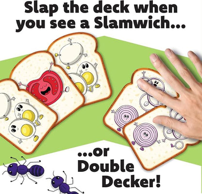 Gamewright – Slamwich – A Fast Flipping Card Game for Kids – Ages 6 and Up – Great for Family Game Night!