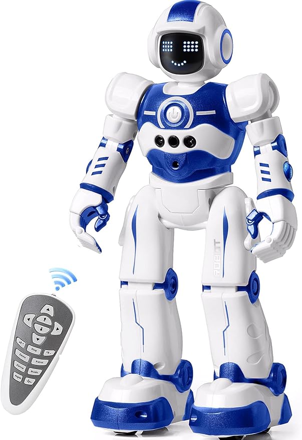 Robot Toys for Kids,Programmable Remote Control Smart Walking Dancing Robot Toy with Gesture & Sensing for Age 4 5 6 7 8 9 10 Year Old Boys for Birthday Present | Programmable RC Smart Walking Dancing Robot Toy for Age 4 5 6 7 8 9 10 Year Old Boys for ...