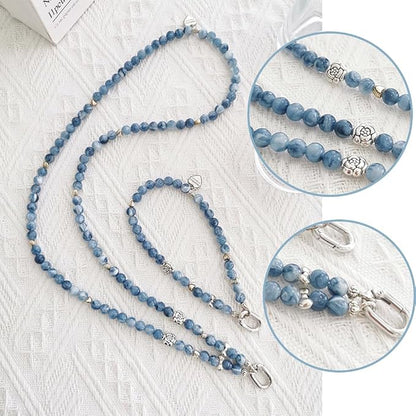 Phone Crossbody Chain CellPhone Lanyard,Universal Phone Chain Strap with Tether Patches Compatible with Most Phones (Y)