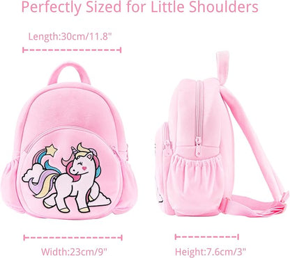 Lazada Toddler Backpack for Kids Unicorn Backpacks Cloud Pink for Age 3+