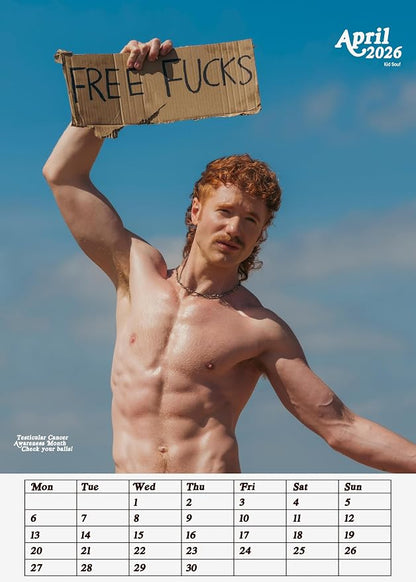 Red Hot Roadtrip 2026 Calendar