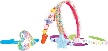 Creativity for Kids Chic Boutique: DIY Headbands Craft Kit - Create 5 Unique Designs for Girls | Summer Activities for Kids (Ages 6+)