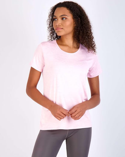 5 Pack Women's Dry Fit Short Sleeve Athletic Gym Workout Running Tops | Available in Plus Size, Exercise, Sports, Fitness, Quick Dry, Cooling, Moisture Wicking, Loose Basic Tees, Yoga, Pilates