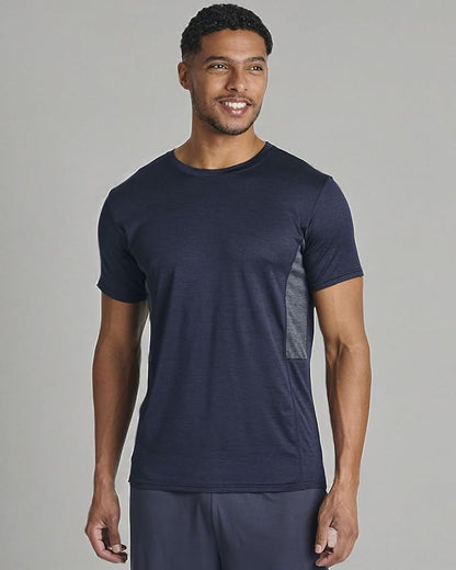 5 Pack Men's Dry Fit Short Sleeve T-Shirt Gym Workout Athletic Running Tee | Cooling, Moisture-Wicking, Crew Neck, Quick-Dry, Breathable, Active, Exercise, Fitness, Basketball, Cycling, Hiking, Tennis