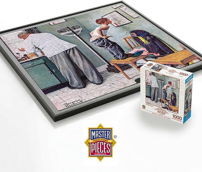 MasterPieces 1000 Piece Jigsaw Puzzle for Adults, Family, Or Youth - at The Doctor - 25"x25"