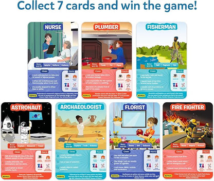 Skillmatics Guess in 10 Professions, Perfect for Boys, Girls, Kids & Families Who Love Card Games, Educational Toys, Gifts for Ages 6, 7, 8, 9 and Up