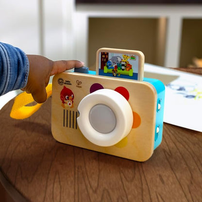 Baby Einstein + Hape Learning Lens Toy Camera for Pretend Play, Ages 6 Months and Up