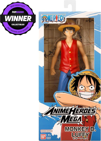 ANIME HEROES MEGA - One Piece - Monkey D. Luffy 12" Action Figure
