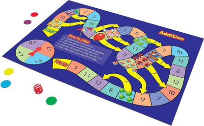 Junior Learning JL425 Math Board Games, Multi