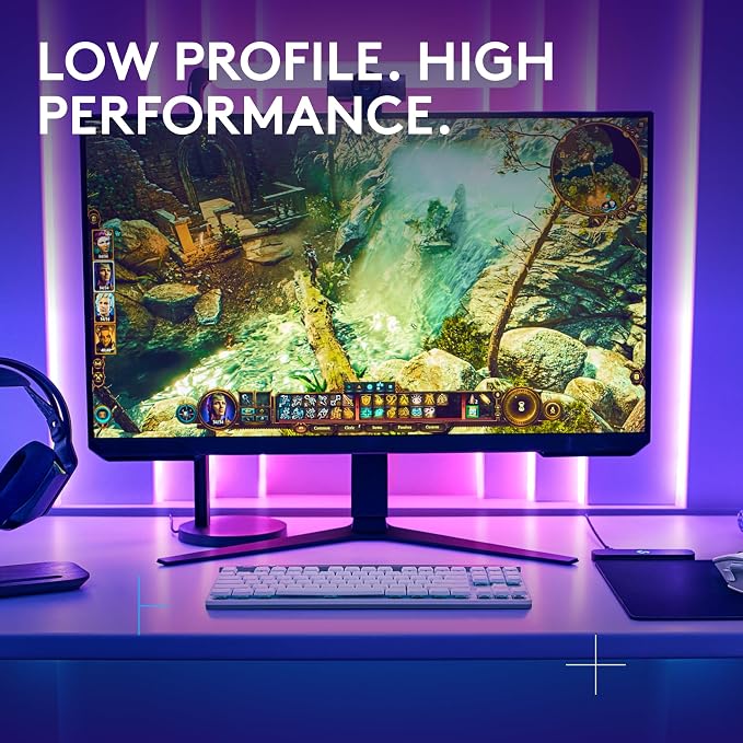 Logitech G515 TKL Wireless Gaming Keyboard (Linear) + G309 Lightspeed Wireless Gaming Mouse Bundle - White