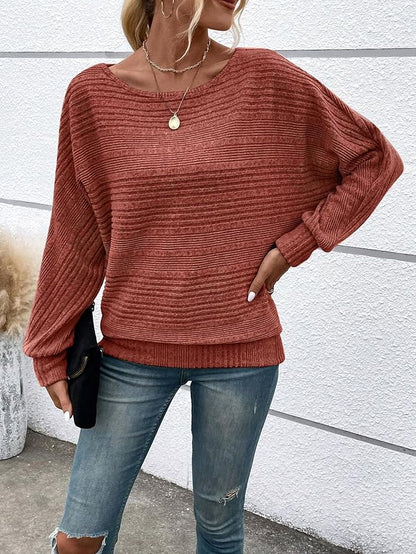Womens Long Sleeve Shirts Crewneck Tunic Tops Pullover Sweaters Business Casual Blouses Fall Fashion 2026