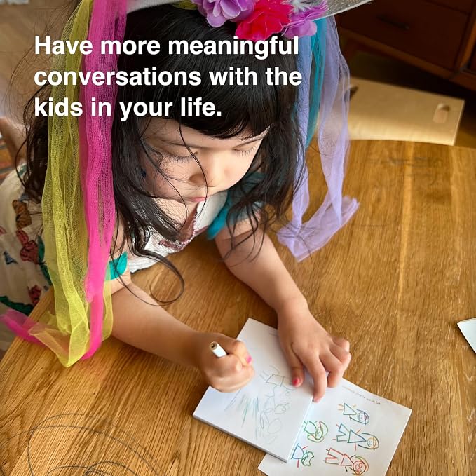 WE'RE NOT REALLY STRANGERS Kids Edition Card Game - 150 Conversation & Activity Cards for Kids, Adults, & Teens – for Fun Memorable Family Game Nights and Kid’s Party, Ages 5+, 2-6 Players