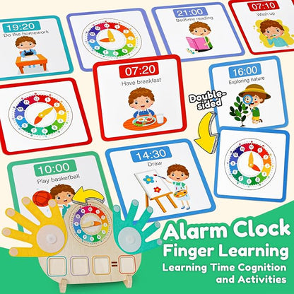 Toddler Learning Toys for 3+,Montessori Preschool Educational Learning Activities Counting & Number Blocks Toys Math Games Easter Basket Stuffers Gifts for Girl Boys