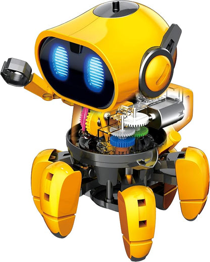 Elenco Teach Tech “Zivko The Robot”, Interactive A/I Capable Robot with Infrared Sensor, STEM Learning Toys for Kids 10+, includes Assembly Parts