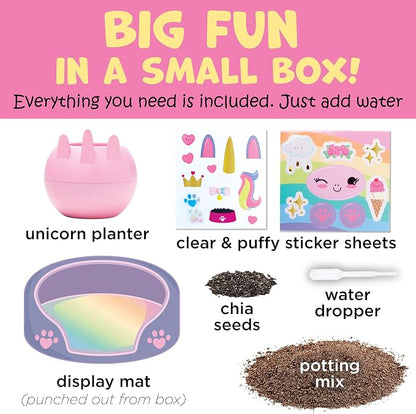 Creativity for Kids Plant-A-Pet: Unicorn | Summer Fun & Back to School Crafts | Mini Unicorn Gifts for Girls | Kids Activities (Ages 6+)