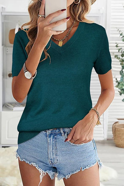 Arach&Cloz Women's Wool Blend Spring Summer Lightweight Business Casual Sweater Tops 2026