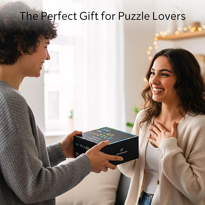 No Image Puzzle 1000 Irregular Pieces Extreme Difficult Jigsaw Challenge Adults Hardest Puzzle No Guide Ultimate Brain Teaser Hard Level Enchanted Forest Mystery Unique Gift