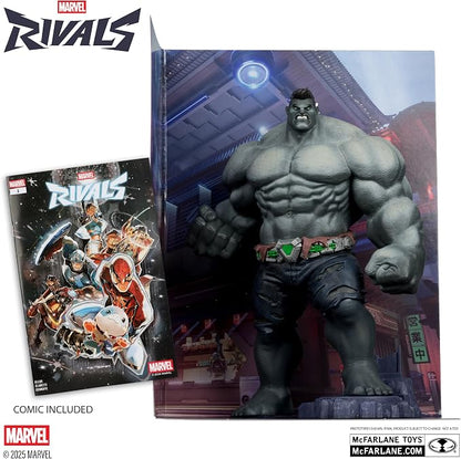McFarlane Toys- Marvel Rivals The Hulk 1:6th Scale Collectible (Green or Gray Variant)
