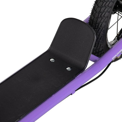 JOYSTAR Kick Scooter for Kids 5+ Teens & Youth, Lightweight Kids Scooter with Adjustable Handlebar, 2 Wheel Scooter for Boys & Girls, 12" Inflatable Wheels Rear Drum Brakes