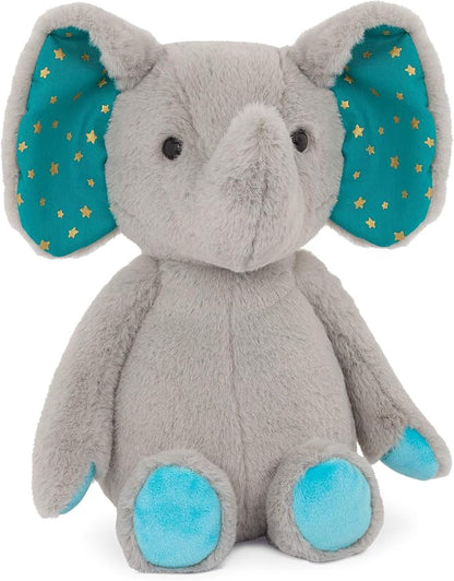 B. toys – Plush Elephant Doll – Stuffed Animal Toy – Soft & Cuddly for All Ages – Machine Washable – Newborn + – Moony Miles
