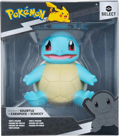 Pokemon Squirtle Select Vinyl Figure - 4-Inch Figure Made from Vinyl