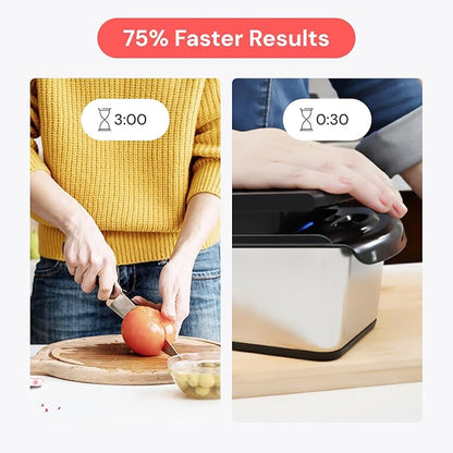 Fullstar Pro Original Vegetable Chopper & Mandoline Slicer Kitchen Gadget | 14 in 1 Veggie Slicer, Onion & Fruit Cutter with Sharp Stainless Steel Blades & Container (Stainless Steel)
