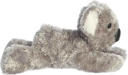 Aurora® Adorable Mini Flopsie™ Melbourne Koala™ Stuffed Animal - Mini Companions Ready for Playful Adventures - for Kids All Ages, Toddlers, Adults, and Families - Gray 8 Inches