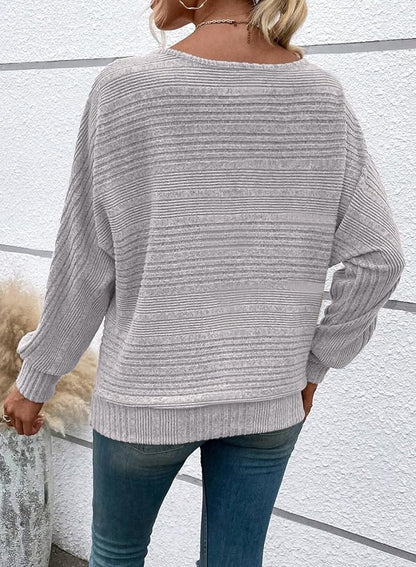Womens Long Sleeve Shirts Crewneck Tunic Tops Pullover Sweaters Business Casual Blouses Fall Fashion 2026