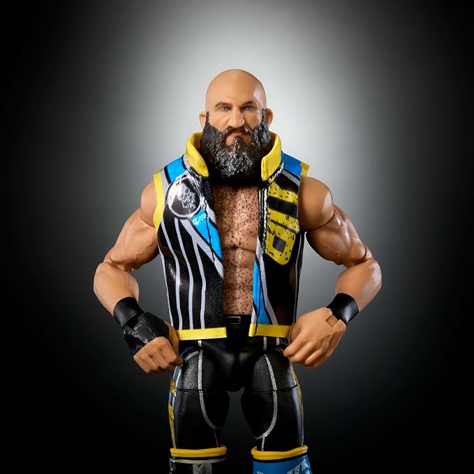 Mattel WWE Elite Action Figure & Accessories, Series #114 6-inch Collectible Tommaso Ciampa with 25 Articulation Points & Swappable Hands