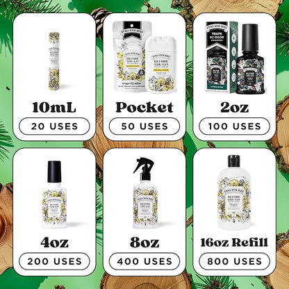 Poo-Pourri Before-You-Go Toilet Spray, Cypress Woods, 2 Fl Oz - Cypress, Pine and Fresh Air