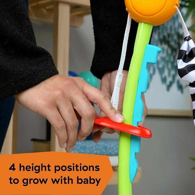 Baby Einstein Ocean Explorers Curiosity Cove 2-in-1 Educational Activity Jumper and Floor Toy, Max weight 25 lbs., Ages 6 Months+, Unisex