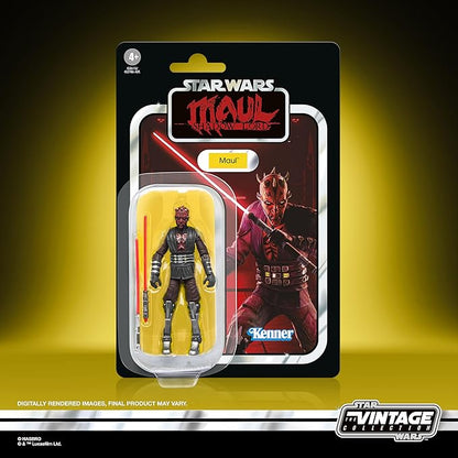 STAR WARS The Vintage Collection Maul, Maul - Shadow Lord Premium 3.75 Inch Collectible Action Figure