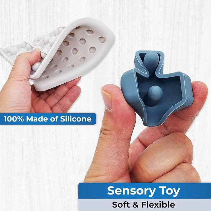 Jispring [100% Soft Silicone] Dementia Activities for Seniors, Tetris Puzzles with 20 Templates, Tile Matching Alzheimers Products for Elderly, Cognitive Memory Games for Adults, Anxiety Relief Gift