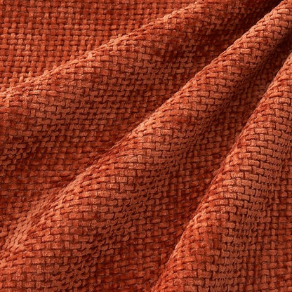 MIULEE Pack of 4 Couch Throw Pillow Covers 20x20 Inch Burnt Orange Soft Decorative Chenille Pillow Covers Farmhouse Accent Cushion Covers for Boho Fall Home Decor Sofa Bedroom Living Room