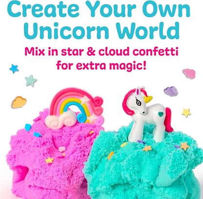 Creativity for Kids Sensory Minis Unicorn Kit | Cloud Clay Sensory Toy for Kids | Summer Activities | Mess-Free, Screen-Free Travel Activity for Kids (Ages 3+)