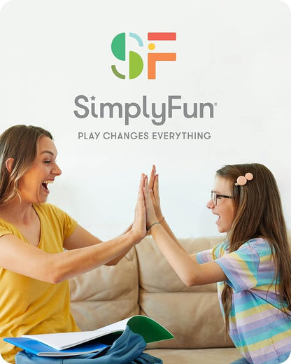 SimplyFun Planet Voyagers - Astronomy Children’s Game - Helps Teach Reading & Science Skills - 3rd to 5th Grade Level - 2-5 Players, for Ages 8 & Up