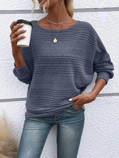 Womens Long Sleeve Shirts Crewneck Tunic Tops Pullover Sweaters Business Casual Blouses Fall Fashion 2026