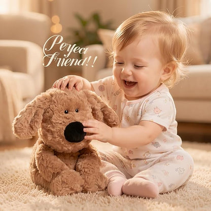 Cartoon Style Dog Stuffed Animals Soft and Premium Puppy Plush Toy Gift for Babies, Kids, Adults, Great for Christmas, Easter, Birthdays & as a Friendly Companion for Real Pets,11.8''