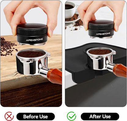 Silicone Coffee Tamper Mat 8 Inch X 6 Inch, Espresso Silicone Mat, Espresso Tamper Mat, Coffee Tamp Mat
