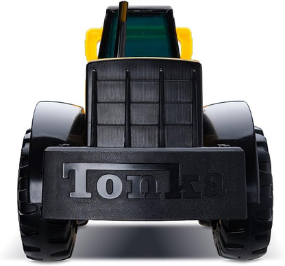 Tonka Steel Classics Front Loader - Made with Steel & Sturdy Plastic, Yellow Toy Construction Truck, Boys and Girls, Kids, Toddlers, Ages 3+