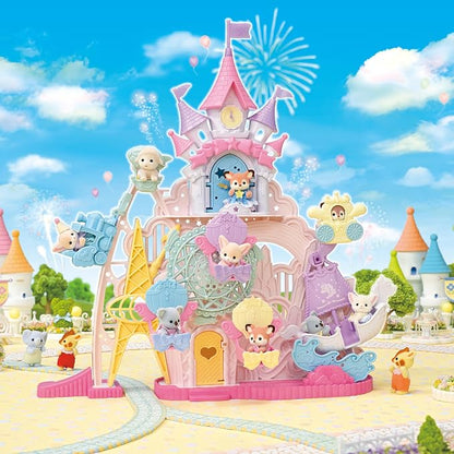 Calico Critters Baby Dream Amusement Park, Dollhouse Playset with 1 Collectible Doll Figure