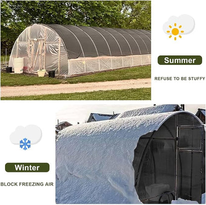 LOVE STORY 20x48FT 55% Black Shade Cloth Sun Shade Net with Grommets Sunblock Net Mesh Tarp for Garden,Plants Cover,Greenhouse and Patio