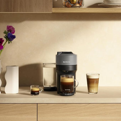 Nespresso Vertuo Pop+ Coffee and Espresso Maker by Breville, Dark Grey