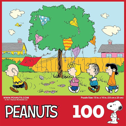 RoseArt - Peanuts - 100 Piece Jigsaw Puzzle for Kids and Adults
