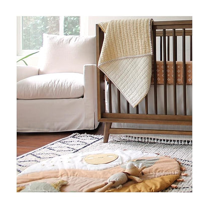 Crane Baby Play Mat, Floor Mat for Babies and Toddlers, 36" x 36", Safari Zoo