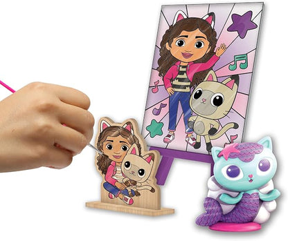 Tara Toys Gabby's Dollhouse 5-in-1 Creativity Tub Multi-Activity Art Kit for Kids with Coloring, Stamps, Stickers, and Fun Craft Materials Great Gift for Girls Ages 3+